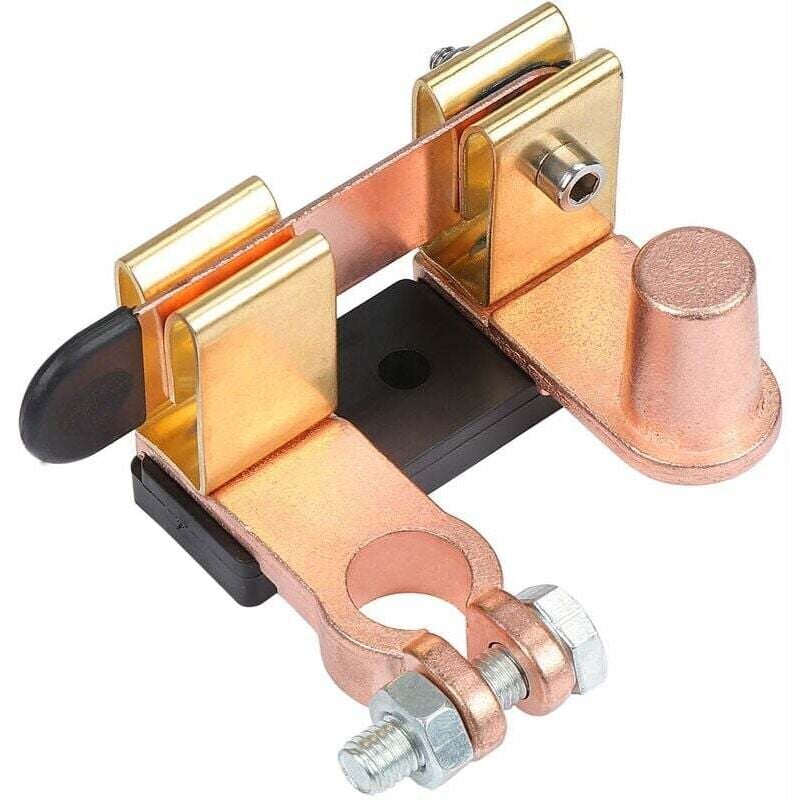 Messing-Autobatterie-Trennschalter, 12 V 24 V Minus-Batterie-Haupttrennschalter