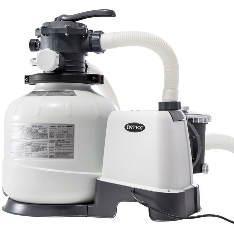 Intex - 26648 Sandfilteranlage 10,5m³ Sandfilter Sandfilterpumpe Pool Filterpumpe