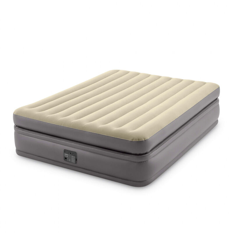 Luftbett 203 x 152 x 51 cm mit integrierter Elektropumpe - Intex