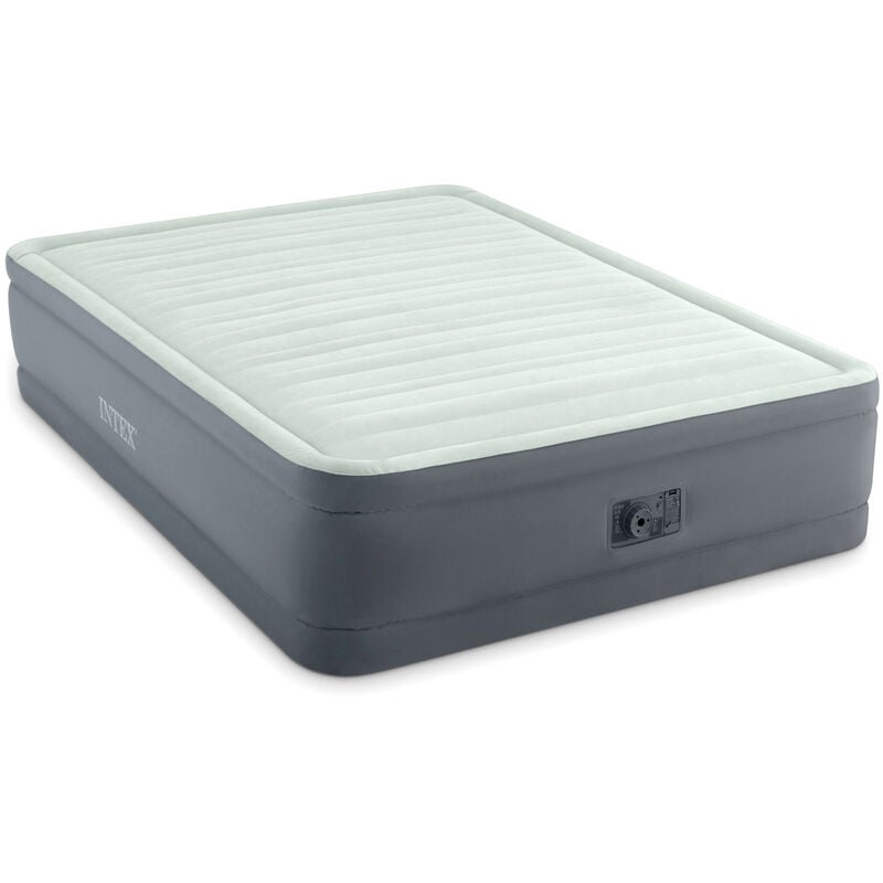 Intex Luftbett 203 x 152 x 46 cm PremAire I Queen mit integrierter Elektropumpe