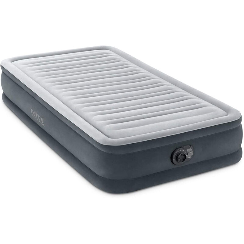 67766ND twin comfort-plush airbed Luftbett (l x b x h) 191 x 99 x 33 cm Grau - Intex