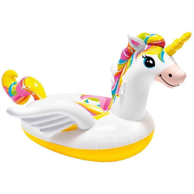 Aufblasbares Einhorn zum Reiten - 226 x 173 cm Intex