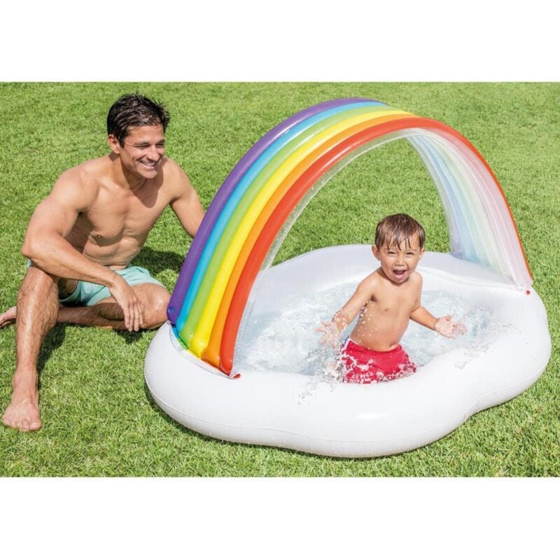Intex - Baby Pool Planschbecken Rainbow Regenbogen Badespaß