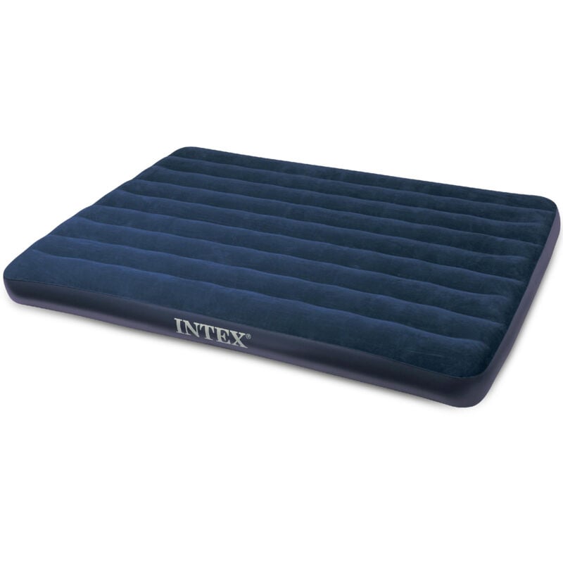 Intex Luftbett 203x183x22cm blau Gästebett Luftmatratze