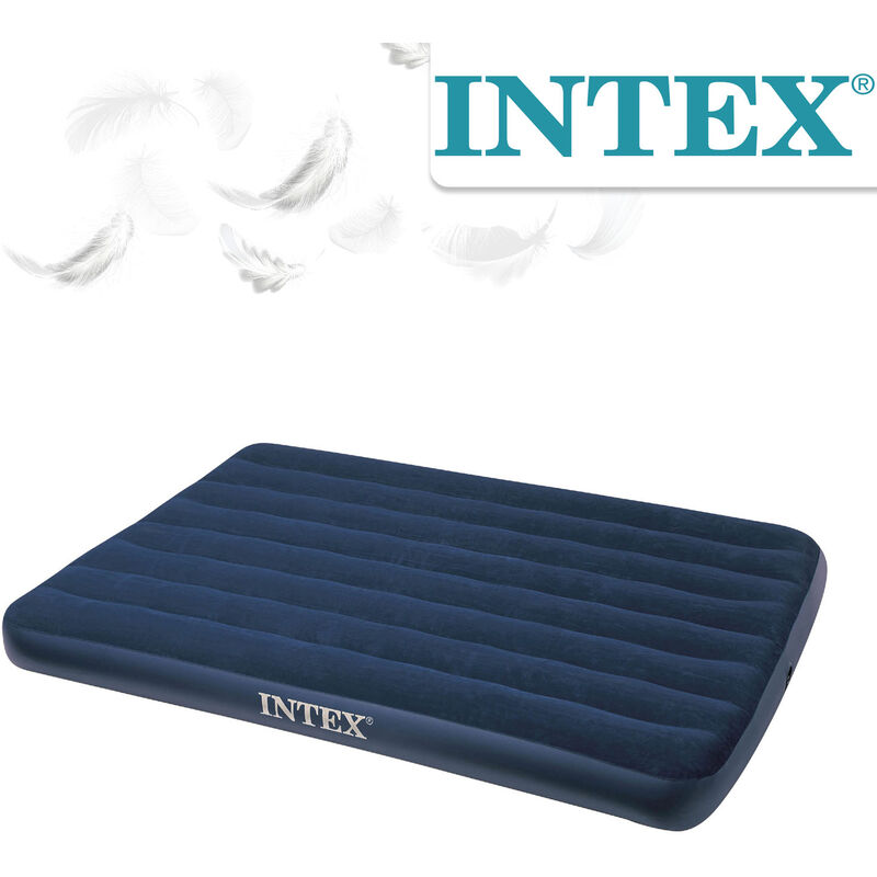 Luftbett 191x99x22 cm blau Gästebett Luftmatratze - Intex