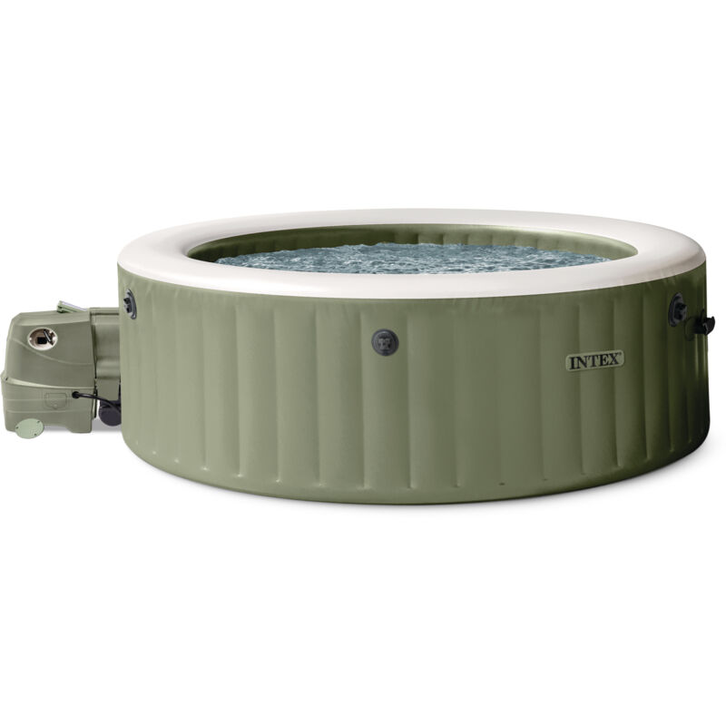 Intex 28426 Whirlpool Pure SPA Bubble Massage 196x71 cm aufblasbar 4 Personen
