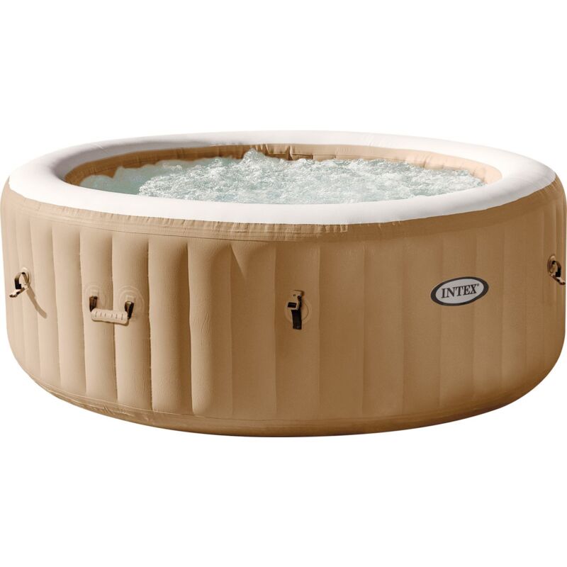 Whirlpool INTEX Pure Spa Bubble sahara tan 196x71 rund 28426