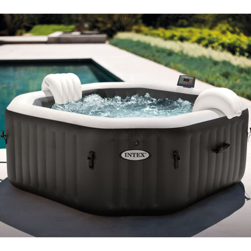 Intex 28462 Whirlpool Pure SPA Bubble Jet Massage aufblasbar 6 Personen