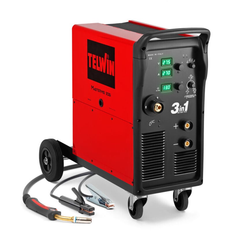 Inverter Multiprozess-Schweißgerät Mastermig 305i - 230V/400 v Telwin 816200