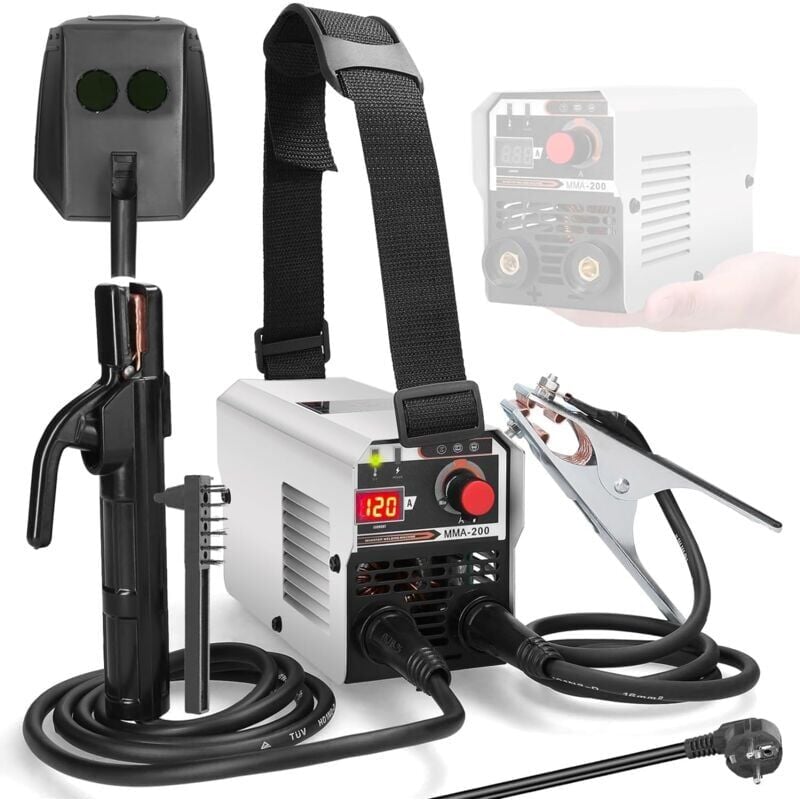 SNQ - Inverter-Schweißgerät, 120A mma igbt Inverter-Schweißgerät, Manuelles Metalllichtbogenschweißgerät, Mehrzweck-Smart-Schweißgerät