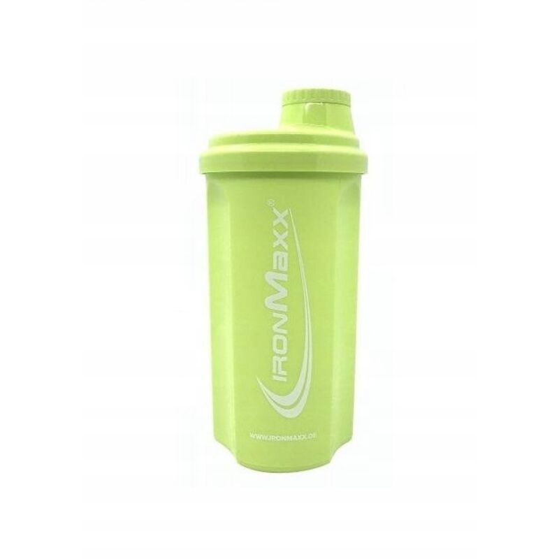 IRONMAXX 700 ml Shakerflasche für Fitnessstudio und Training für Nahrungsergänzungsmittel und Shakes
