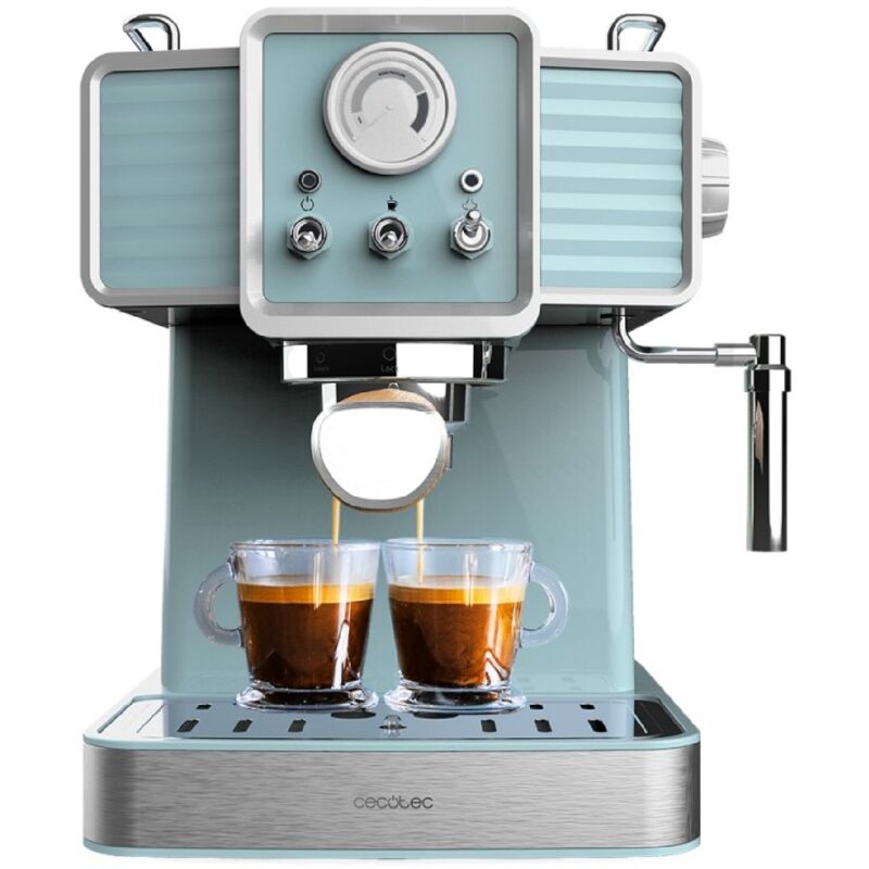 Cecotec - Espresso-Kaffeemaschinen Power Espresso 20 Tradizionale Light Blue
