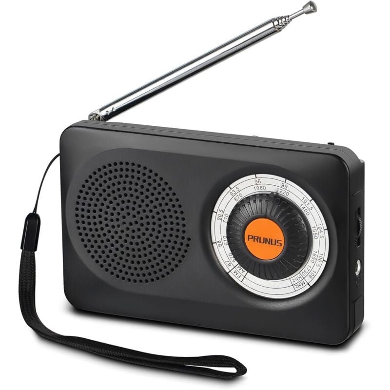 J-115 Tragbares Radio, AM/FM Mini-Taschenradio, AA-Batteriebetriebenes kleines Radio Nur Transistorradio mit guter Empfangsqualität,