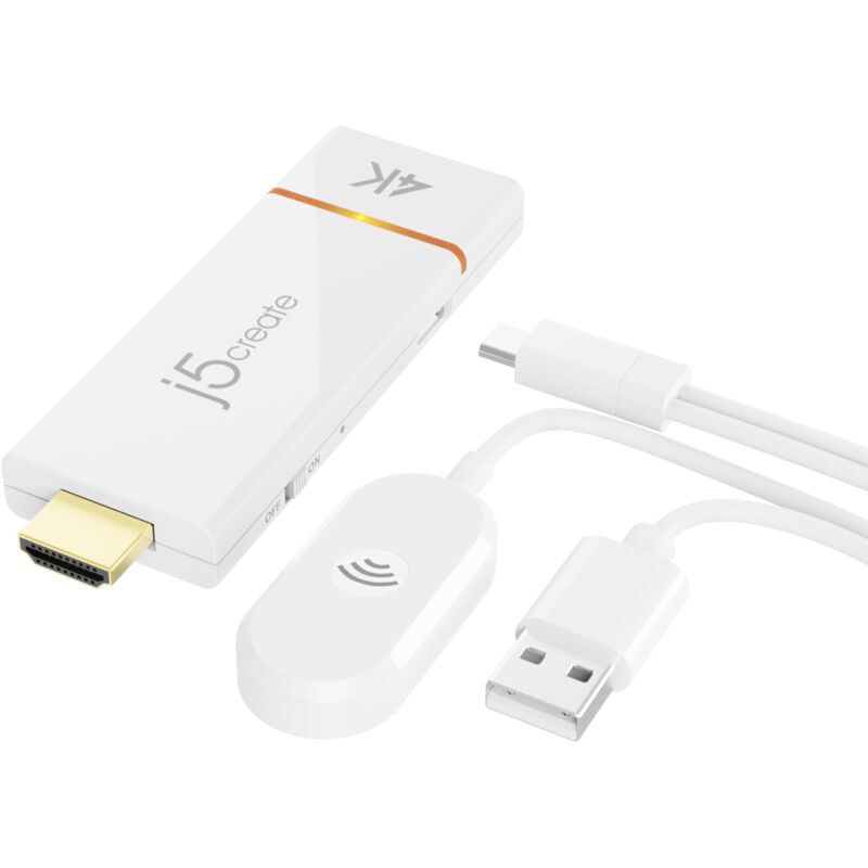 Atmosphera Createur D'interieur For Kids - j5create JVAW76-N de Wireless ScreenCast 4K hdmi™ Display Adapter.