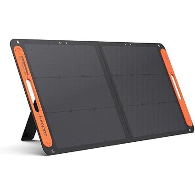 Jackery Faltbares Solarpanel SolarSaga 100, Solarmodul für Jackery Explorer 500/1000 V2-100W Photovoltaik Modul Solaranlage für Camping und Garten-Neu