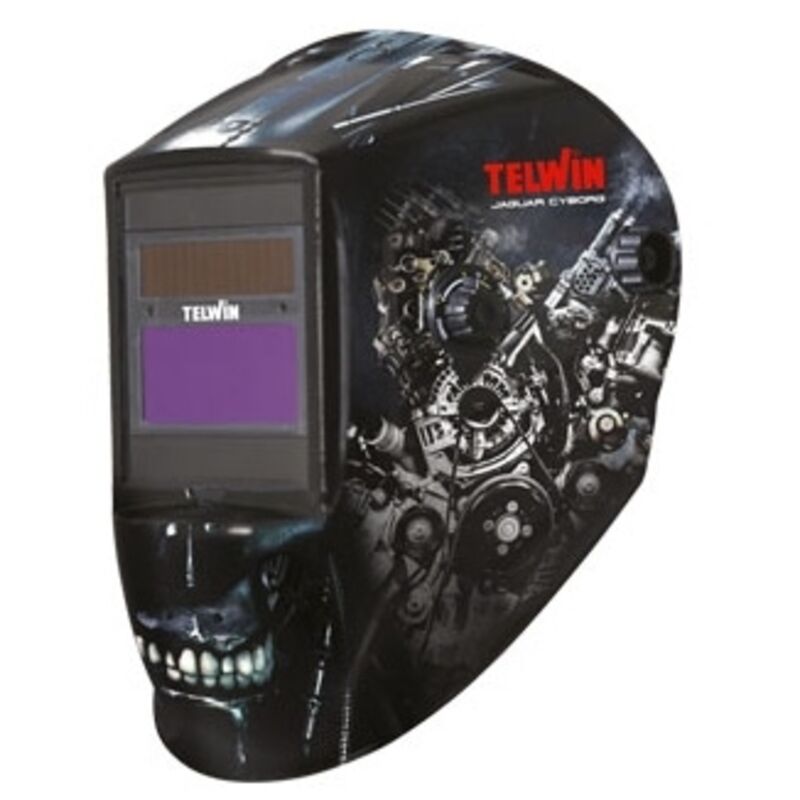 Telwin - Jaguar cyborg helmmaske geeignet fÜr welding tig, mig-mag und mma 804081