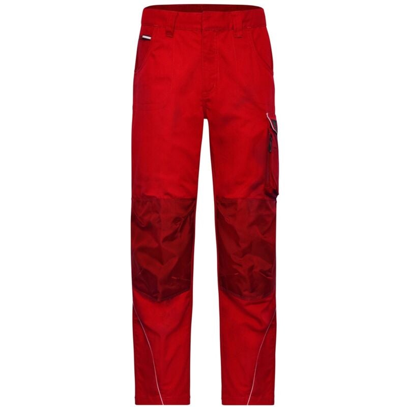 Arbeitshose JN878 Gr. 46 red - James&nicholson