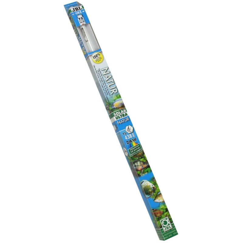 JBL Solar Natur Ultra - T5 - 24W - 438mm - Tube T5 lumière du jour pour aquariums d'eau douce