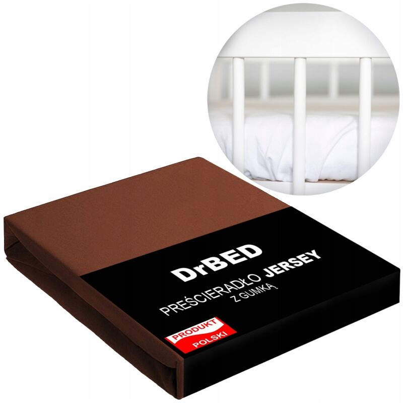 Jersey Spannbettlaken 120x60 mit Gummizug, FLEXIBEL, weich, polnisch