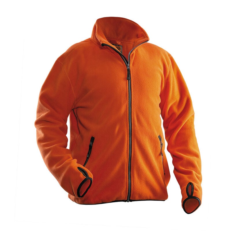 Fleecejacke 5501 Orange Größe xxl - Jobman