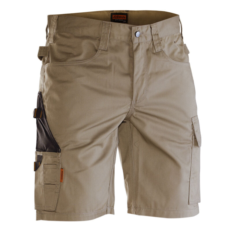 Jobman kurze Arbeitshose 2723 Khaki Größe 62