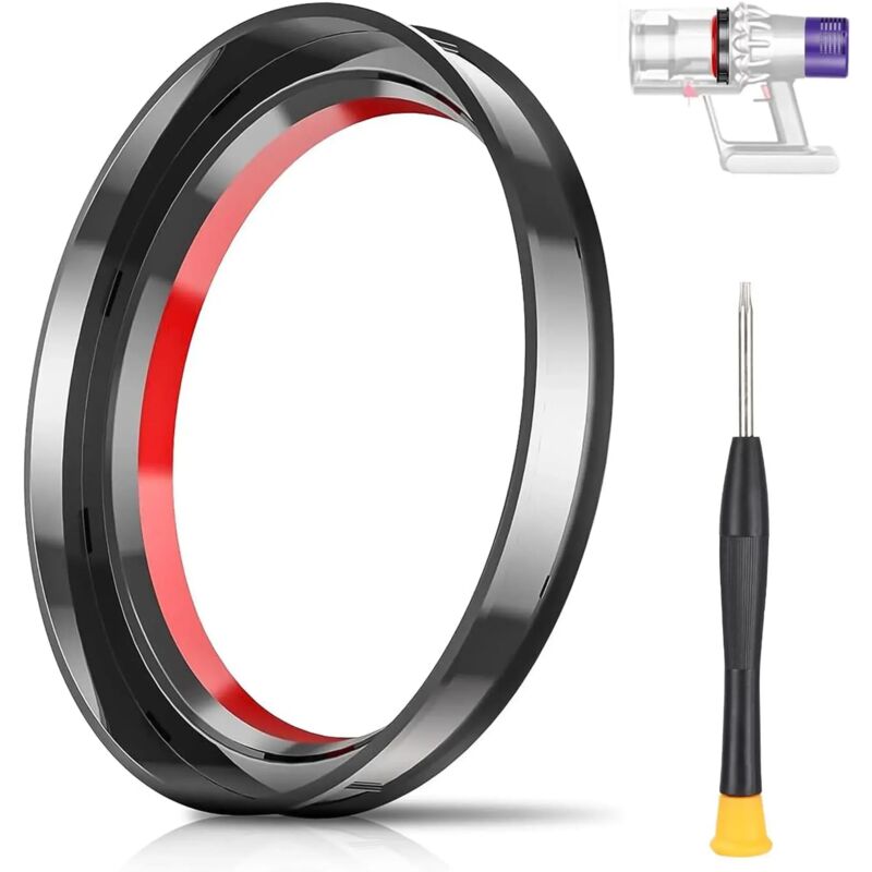 Joint d'étanchéité pour aspirateur Dyson V10, bac à poussière pour aspirateur Dyson V10 (pièce détachée), un tournevis T8, pièce de rechange pour