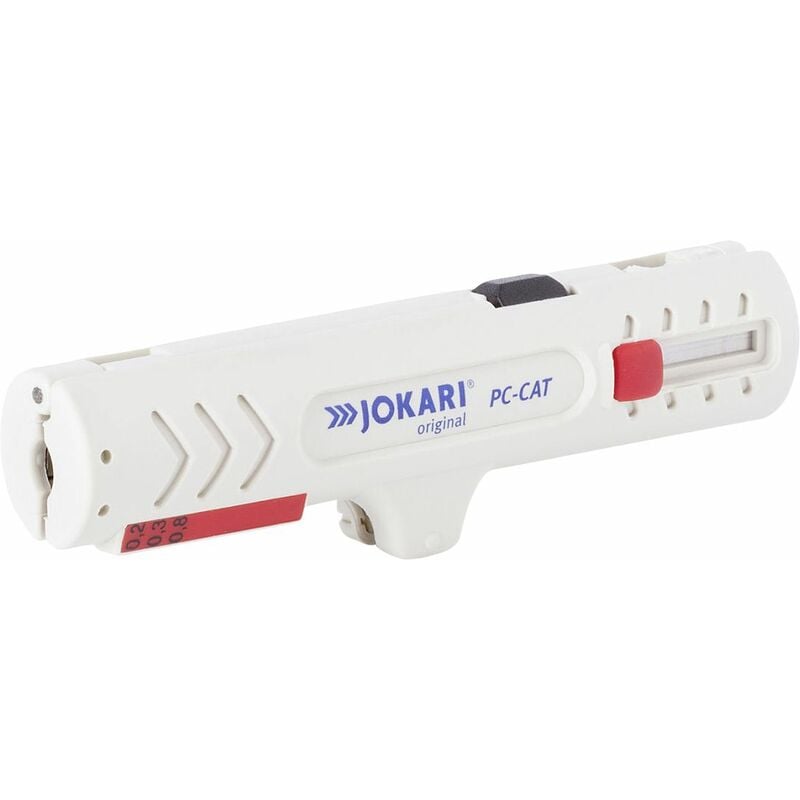 Jokari - 30161 pc cat Kabelentmanteler Geeignet für Rundkabel, CAT5-Kabel, CAT6-Kabel, CAT7-Kabel, Tw