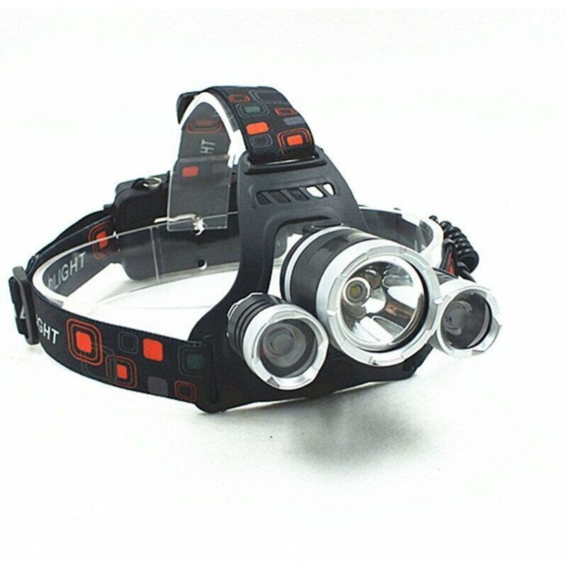 JOORRTPhare Hochleistungs-LED-Stirnlampe 2000 lm, USB-aufladbar, 4 Leuchtmodi, IPX4 wasserdicht, geeignet für Angeln, Camping, Wandern, Jagen,