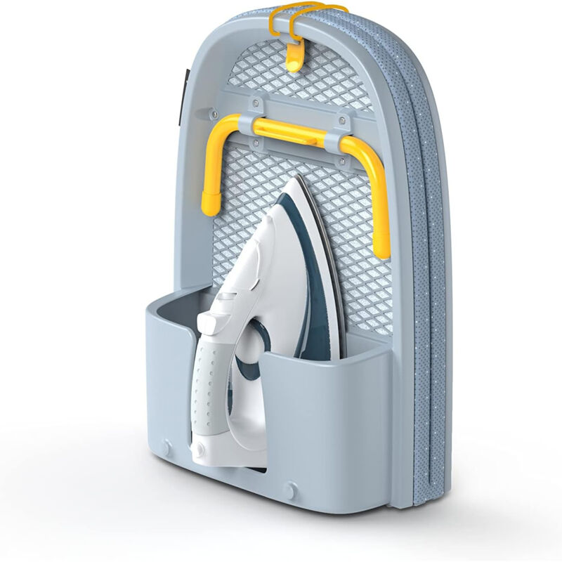 Joseph&joseph - Joseph Joseph Pocket™ Faltbares Bügelbrett mit Bezug aus 100% Baumwolle, grau (50009)