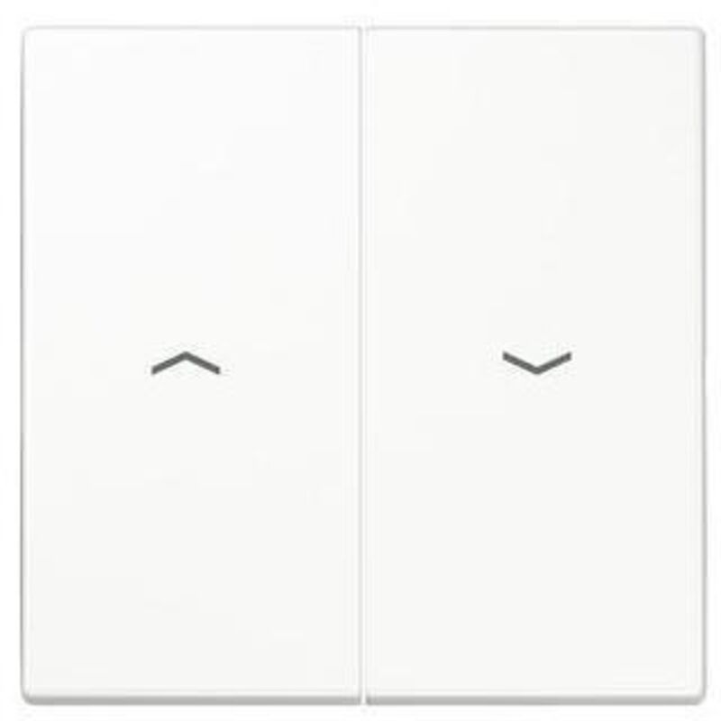 Jung - 2fach Abdeckung Jalousie-Schalter Weiß LS995PWW 1 St.