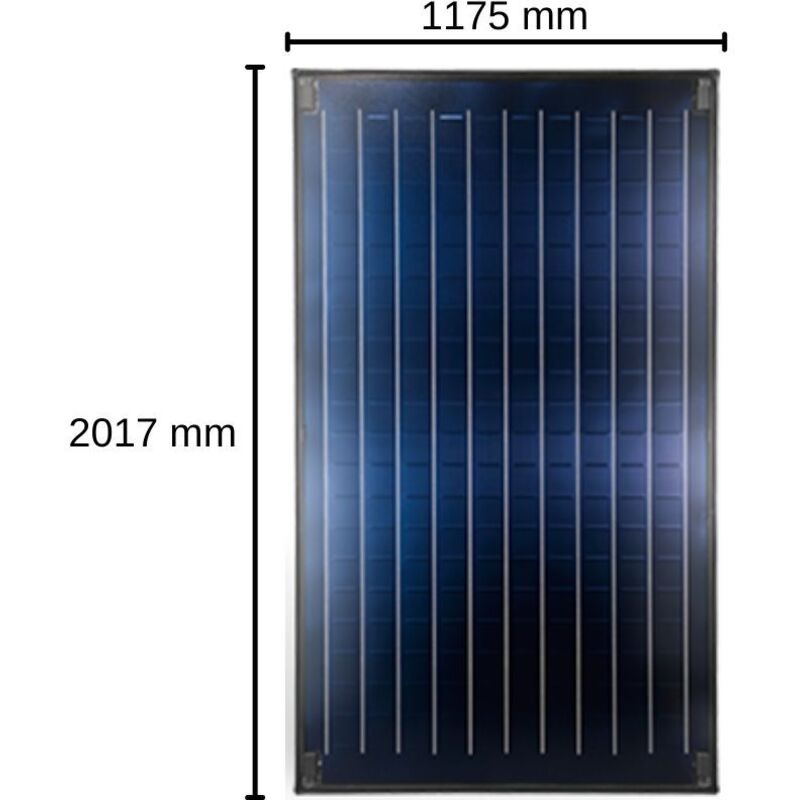 Bosch - Sonnenkollektor SO5000TFV-FKC-2S Vollflächenkollektor Solaranlage Solar