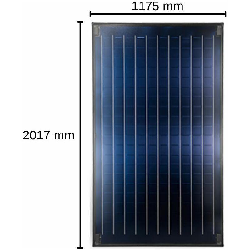Bosch - Sonnenkollektor SO5000TFV-FKC-2S Vollflächenkollektor Solaranlage Solar
