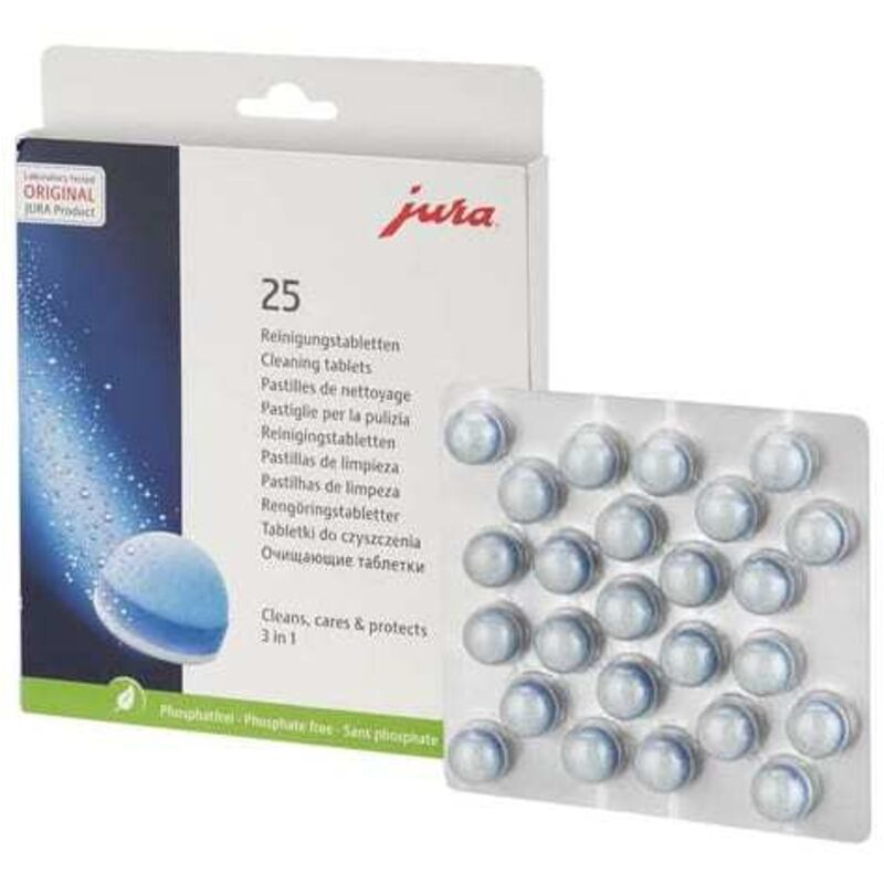 Jura - Reinigungstablette 3-Phasen Kaffeevollautomaten 25 St./Pack.