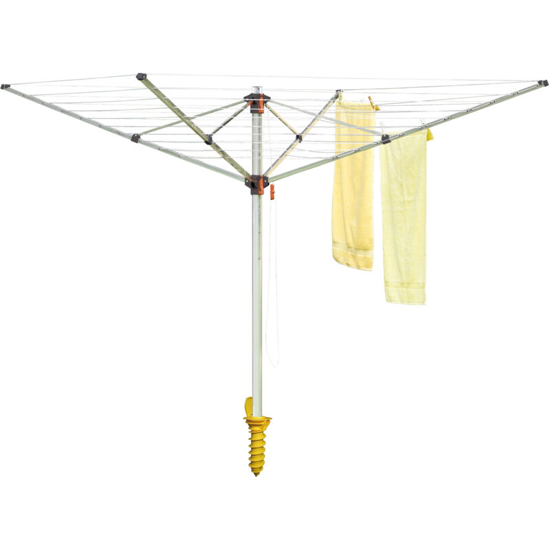 Juwel - Wäschespinne ComfortPlus 600 5-6 Wäscheladungen hähenverstellbar 140-175cm