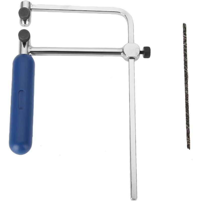 Juwelier-Sägerahmen-Set mit Klingen, Schmucksägen-Set mit Sägeblatt, Werkzeugrahmen zur Schmuckherstellung, verstellbares Schneidwerkzeug, U-förmiger