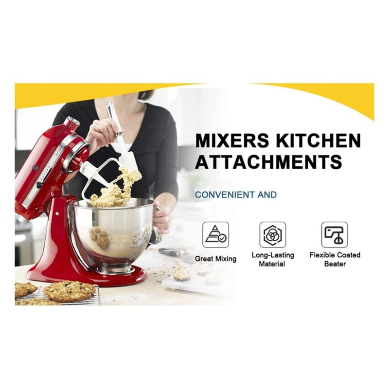 K45B Beschichteter Flachrührer für Mixer, Kitchen Aid Mixer-Zubehöraufsätze