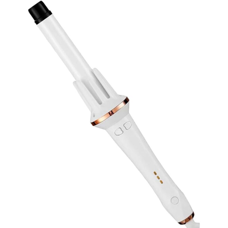 Kabelloser automatischer Lockenstab - Universell einsetzbarer, rotierender Lockenstab für glattes, frizzfreies Haar, schnelles Styling und