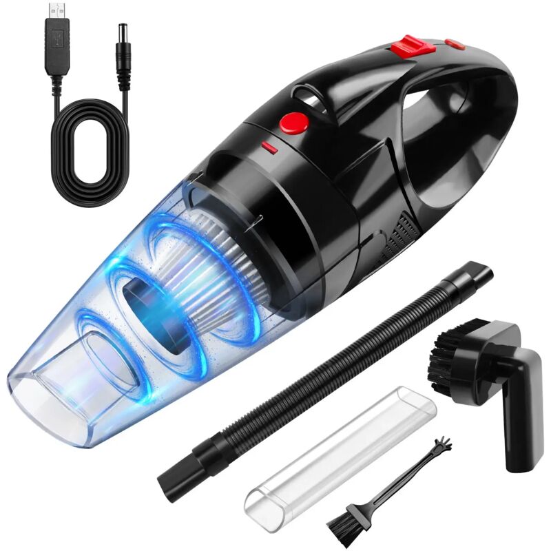 Kabelloser Staubsauger Auto Staubsauger 3800W Power Sauger usb Wiederaufladbar