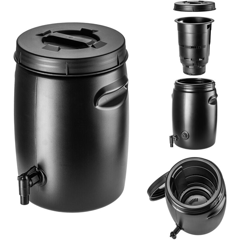 KADAX Fass zur Herstellung von Organischem Dünger, Düngertank Behälter, 25L