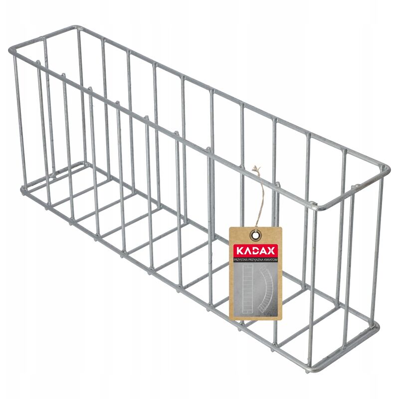 Kadax - Gartenkante aus Stahl, Gabione, Ziergabione, Steingabione, Gerade