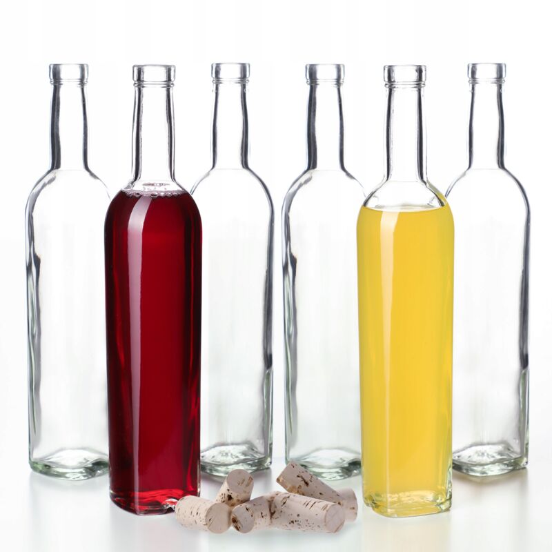 Laschen für hausgemachte Getränke, 500 ml, 6 Stück - Kadax