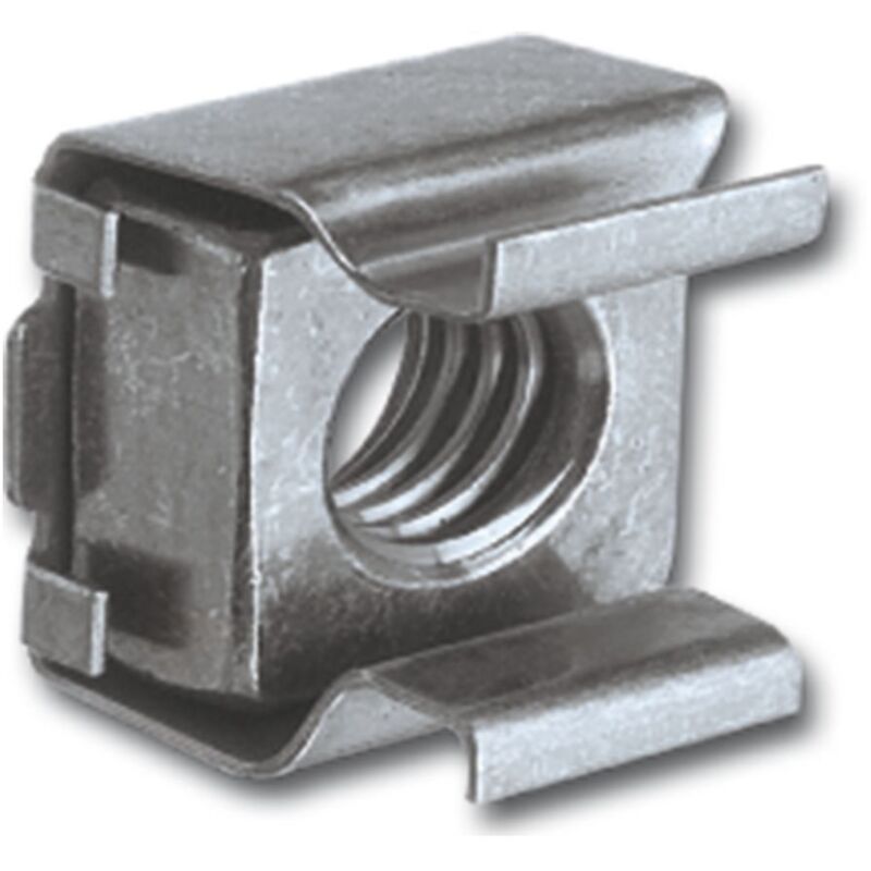No Brand - Käfigmutter m 6 ZI-083-35 Käfig: Federstahl verzinkt, Mutter: Stahl verzinkt