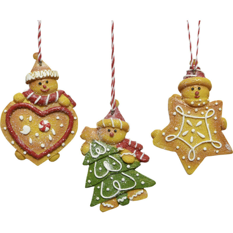 Kaemingk Weihnachtshänger Lebkuchen Weihnachtshänger