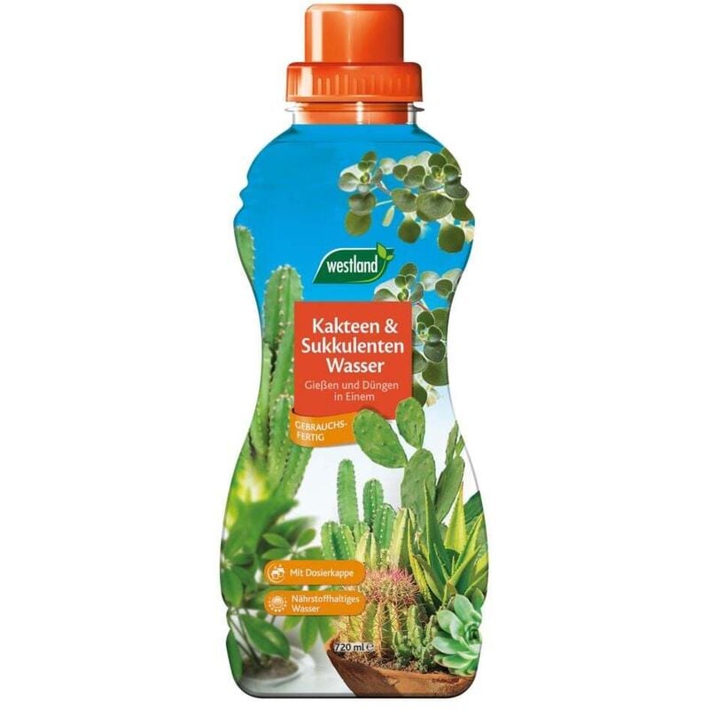 Kakteen- & Sukkulenten Wasser 720 ml Dünger - Westland
