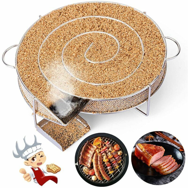 Kaltrauchgenerator für Räucheröfen, zum Räuchern von Fleisch und Fisch, zum Grillen und Barbecue