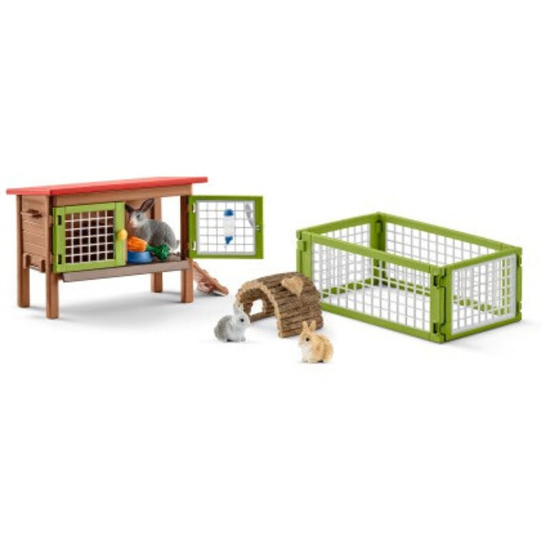 Schleich Farm World 42420 Kaninchenstall Schleich