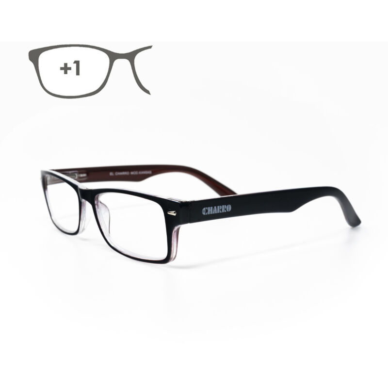 Kansas Dunkelblau/Rote Lesebrille. Erhöhen Sie +1,0