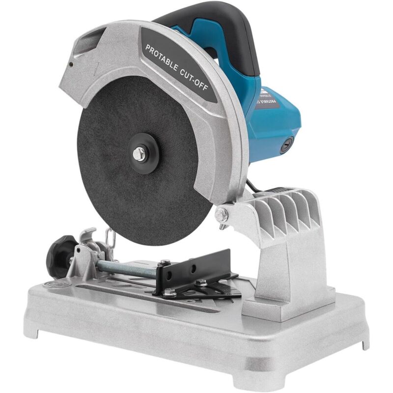 Kappsäge Metallschneiden, 1200w 185mm Mehrzweck-Gehrungssäge Mit Kabel Schneidemaschine 5200 Rpm Metal Chop Saw Mehrzweck, Schneidet Holz, Stahl,