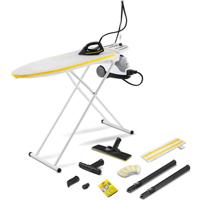 Kärcher Bügelstation SI 4 EasyFix Iron Dampfdruck-Bügeleisen Aktiv-Bügeltisch