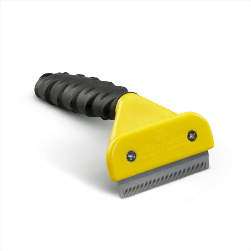 Trade Shop - Bürstenkamm Kardieren für Hunde und Katzen reduziert Haarausfall -